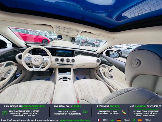 Mercedes Classe S 63 S AMG 4Matic+ Noir M�tallique de 2020