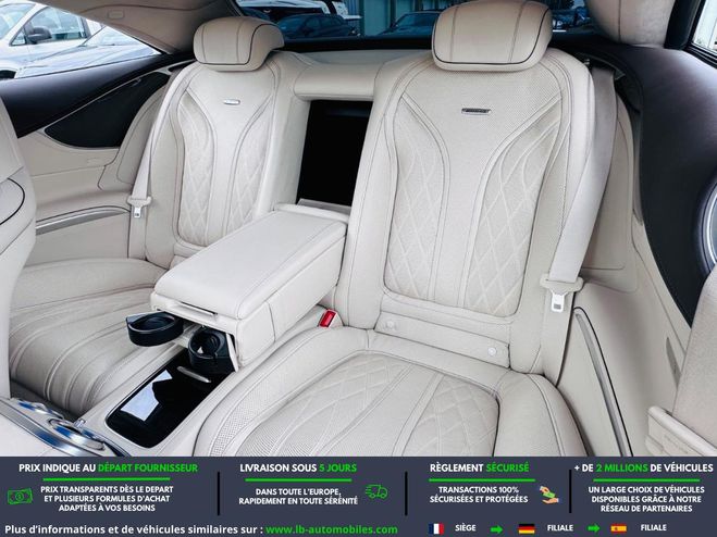 Mercedes Classe S 63 S AMG 4Matic+ Noir M�tallique de 2020