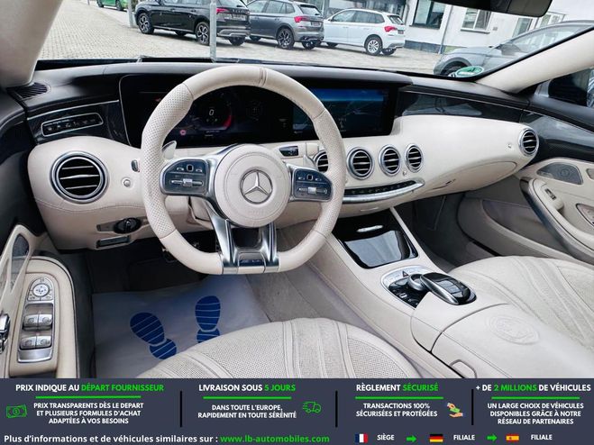 Mercedes Classe S 63 S AMG 4Matic+ Noir M�tallique de 2020