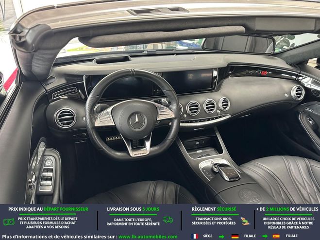 Mercedes Classe S 63 Noir M�tallique de 2016