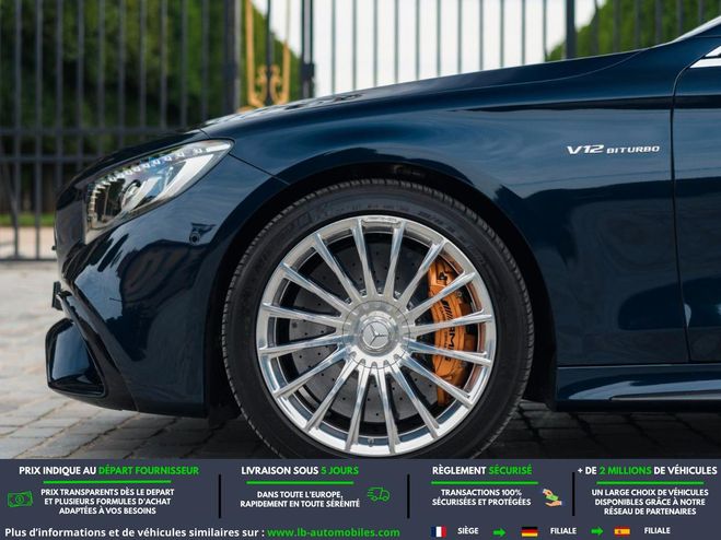 Mercedes Classe S 65 S AMG Bleu M�tallique de 2019