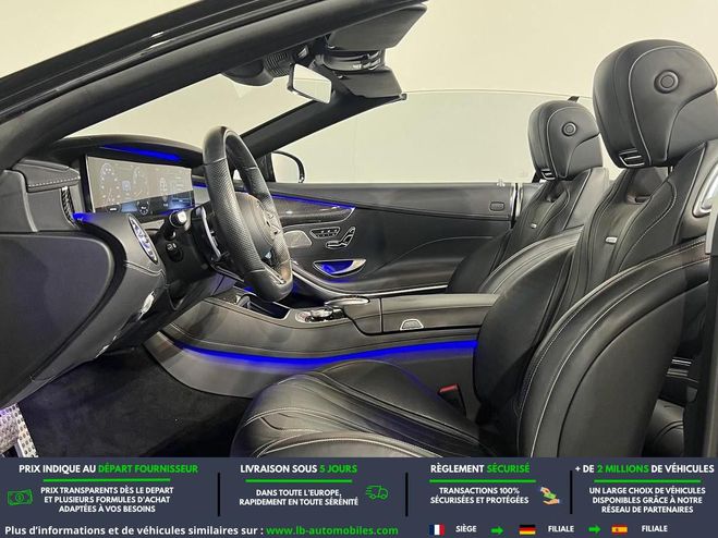 Mercedes Classe S 63 S AMG Noir M�tallique de 2018