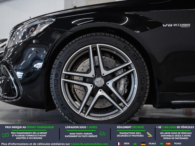 Mercedes Classe S 63 S AMG  AMG Noir M�tallique de 2020