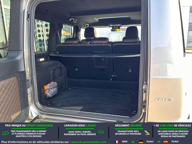 Mercedes Classe G 63 AMG BVA Argent� M�tallique de 2018