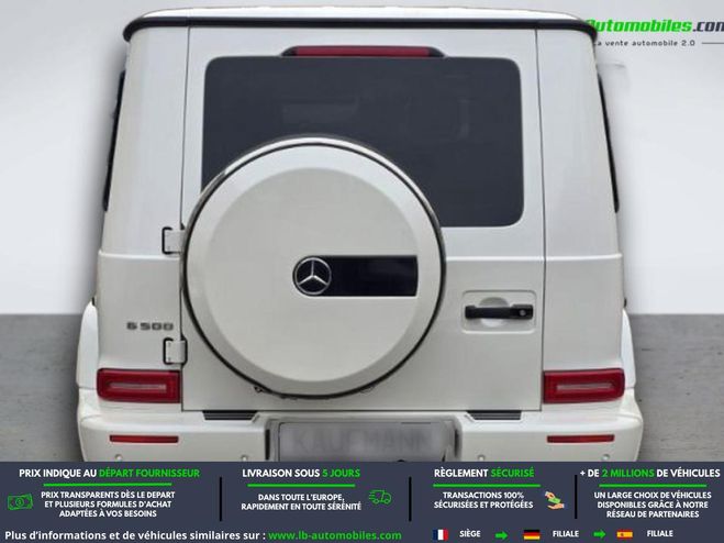 Mercedes Classe G 500 BVA Blanc M�tallique de 2020