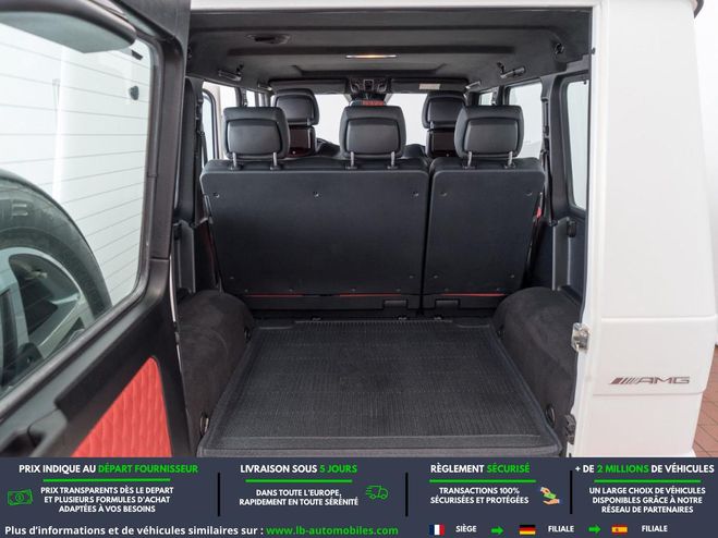 Mercedes Classe G 63 AMG BVA Blanc M�tallique de 2014