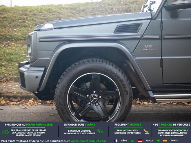 Mercedes Classe G 500 BVA Noir M�tallique de 2016
