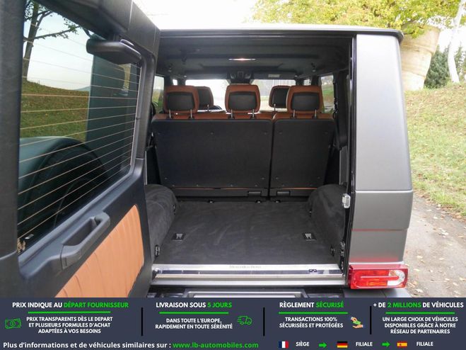 Mercedes Classe G 500 BVA Noir M�tallique de 2016