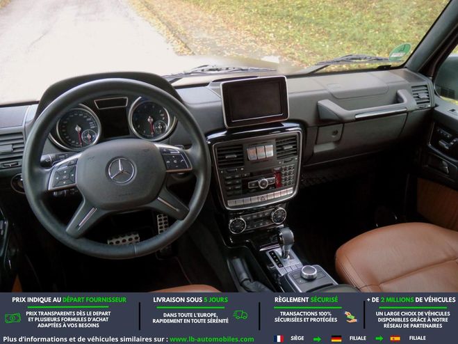 Mercedes Classe G 500 BVA Noir M�tallique de 2016