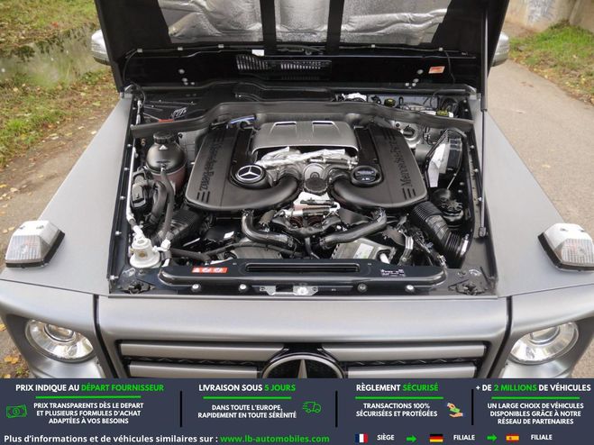 Mercedes Classe G 500 BVA Noir M�tallique de 2016
