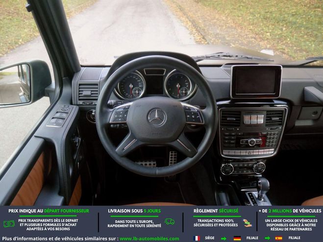 Mercedes Classe G 500 BVA Noir M�tallique de 2016