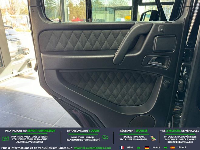 Mercedes Classe G 500 BVA Noir M�tallique de 2017