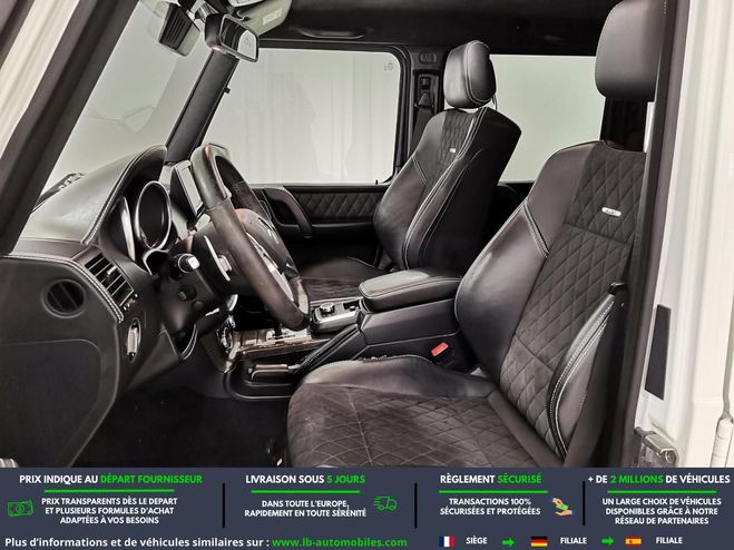 Mercedes Classe G 500 BVA Blanc M�tallique de 2016