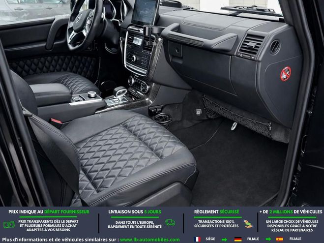 Mercedes Classe G 63 AMG BVA Noir M�tallique de 2018
