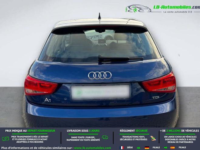 Audi A1 1.6 TDI 90 BVA Bleu M�tallique de 2013