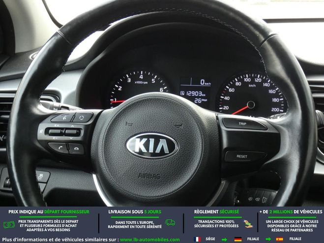 Kia Rio 1.0L T-GDi 100 ch BVM Rouge M�tallique de 2019