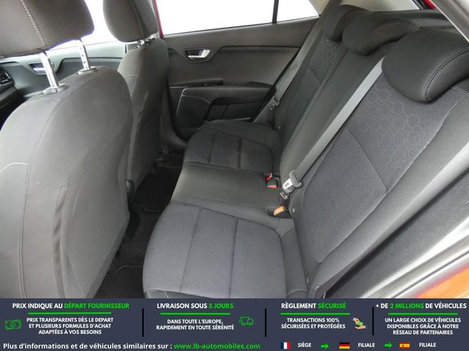 Kia Rio 1.0L T-GDi 100 ch BVM Rouge M�tallique de 2019