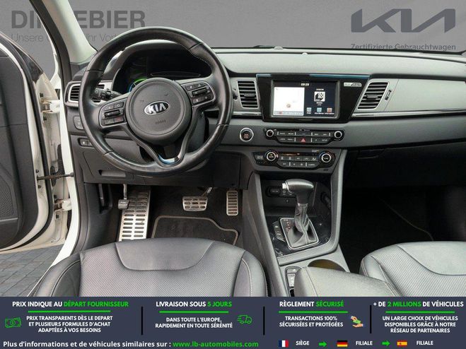 Kia Niro 1.6 GDi Hybride Rechargeable 141 ch BVA Blanc de 2019
