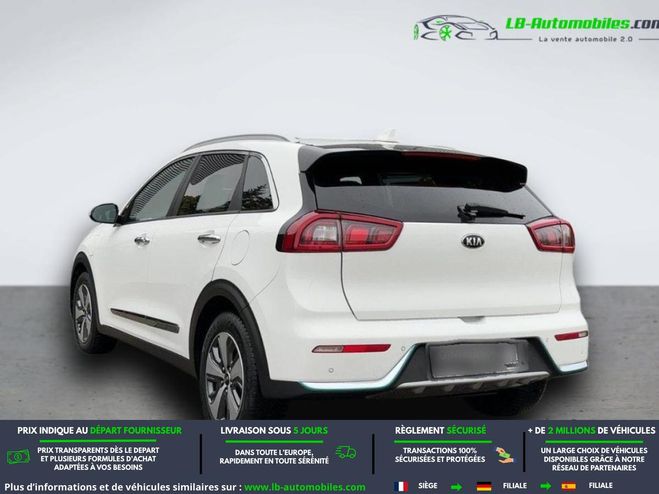 Kia Niro 1.6 GDi Hybride Rechargeable 141 ch BVA Blanc de 2019