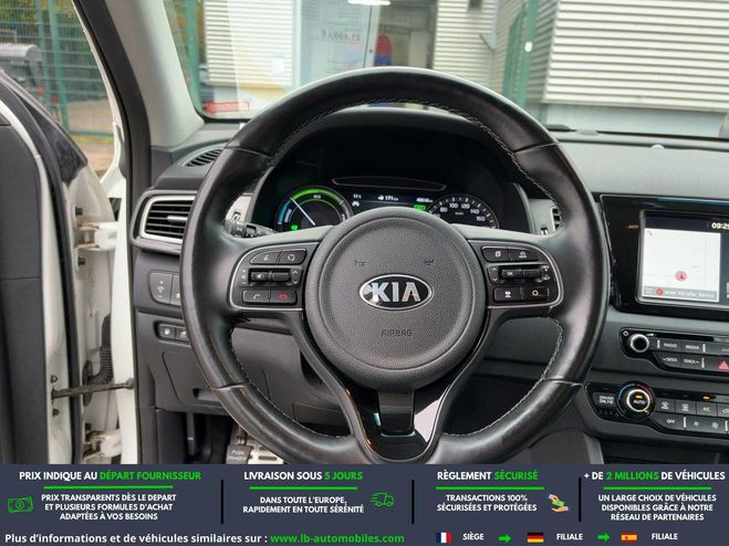Kia Niro 1.6 GDi Hybride Rechargeable 141 ch BVA Blanc de 2019