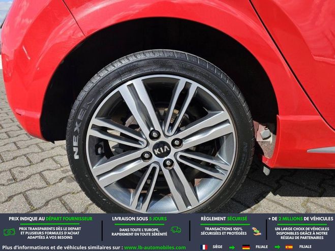 Kia Picanto 1.2L 84 ch BVM Rouge M�tallique de 2019