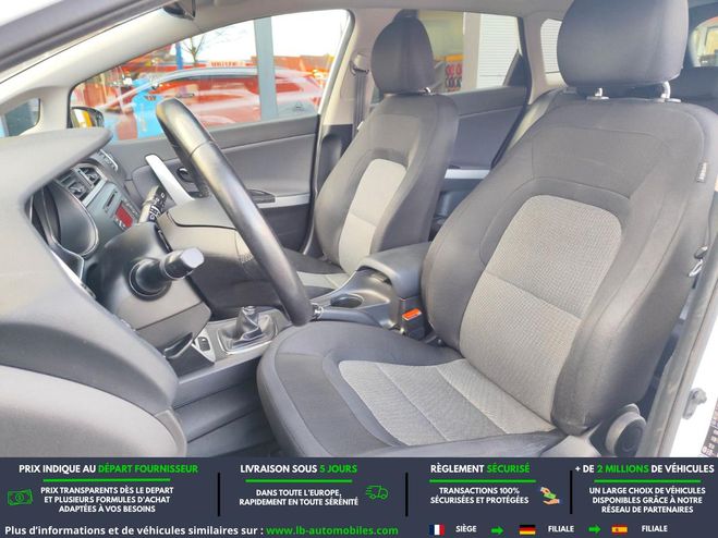 Kia Ceed 1.6 GDI 135 ch BVM Blanc de 2018