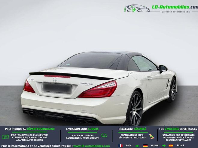 Mercedes Classe SL SL 63 AMG BVA Blanc M�tallique de 2014