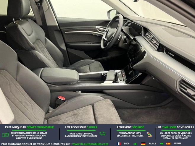 Audi E-Tron 55 quattro 408 ch Noir M�tallique de 2020