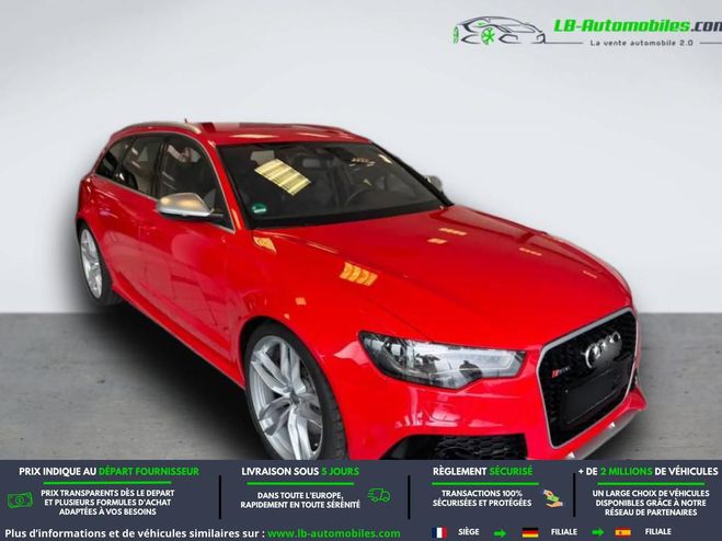 Audi RS6 V8 4.0 TFSI 605 BVA Rouge de 2014