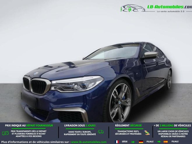 BMW Serie 5 M550i xDrive 530 ch BVA Bleu M�tallique de 2020