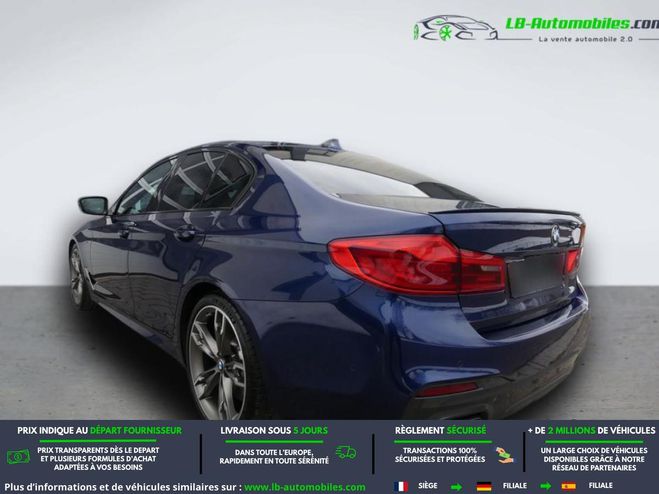 BMW Serie 5 M550i xDrive 530 ch BVA Bleu M�tallique de 2020