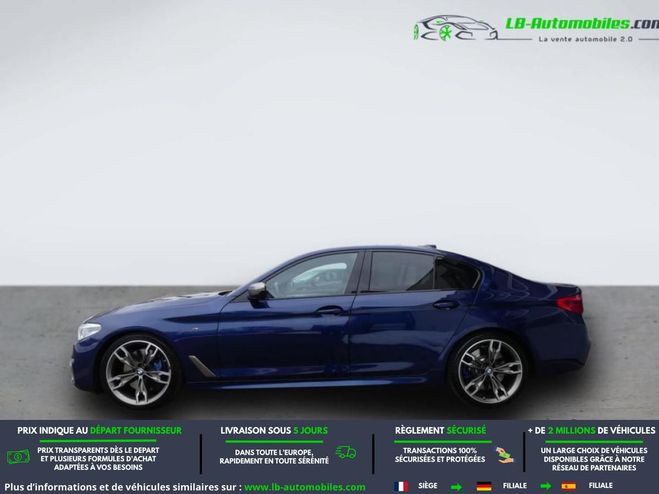 BMW Serie 5 M550i xDrive 530 ch BVA Bleu M�tallique de 2020