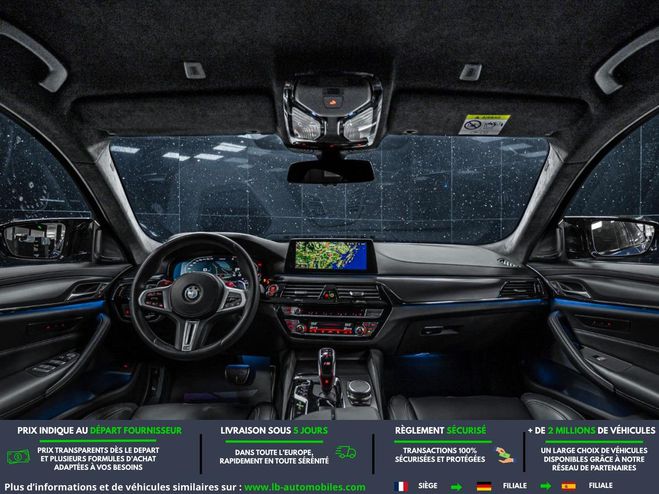 BMW M5 625 ch BVA Bleu M�tallique de 2019