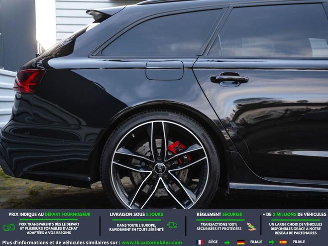 Audi RS6 V8 4.0 TFSI 560 Quattro BVA Noir M�tallique de 2015