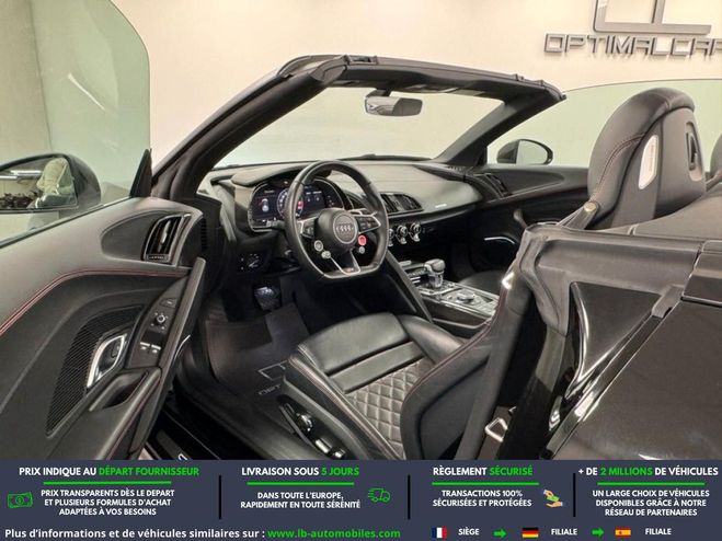 Audi R8 V10 5.2 FSI 540 BVA Quattro Noir M�tallique de 2017