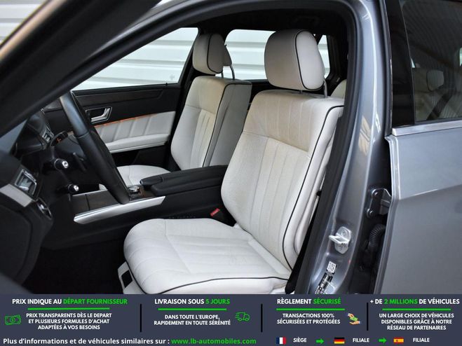 Mercedes Classe E 300 BVA Argent� M�tallique de 2014