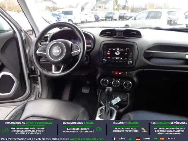 Jeep Renegade 1.4  MultiAir 140 ch BVA Argent� M�tallique de 2018