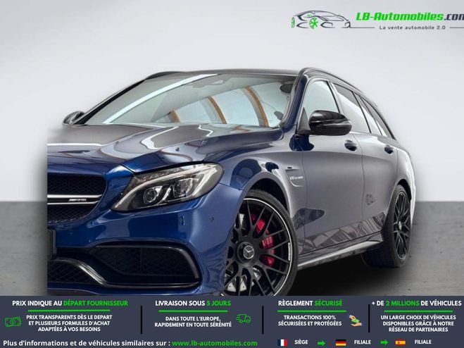 Mercedes Classe C 63 S AMG Bleu M�tallique de 2015