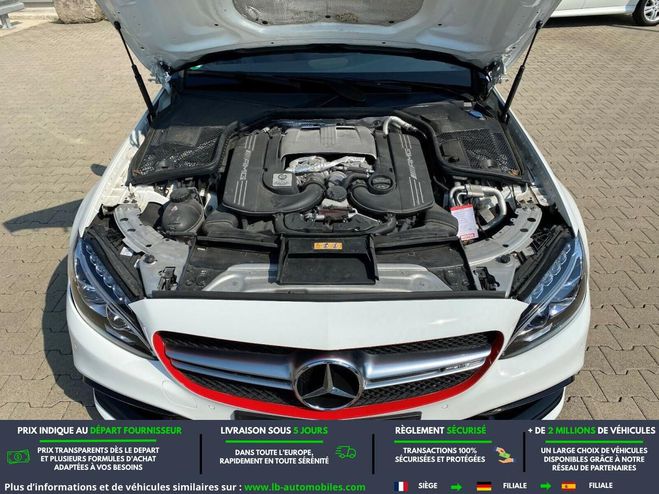 Mercedes Classe C 63 AMG Blanc M�tallique de 2015