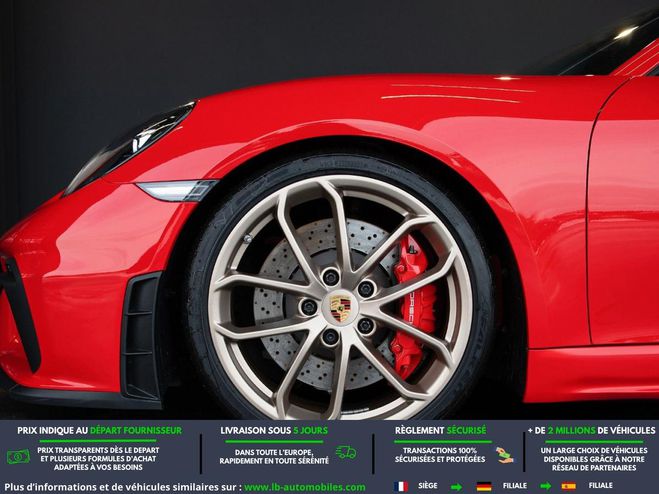 Porsche Boxster 4.0i 420 ch Rouge de 2020