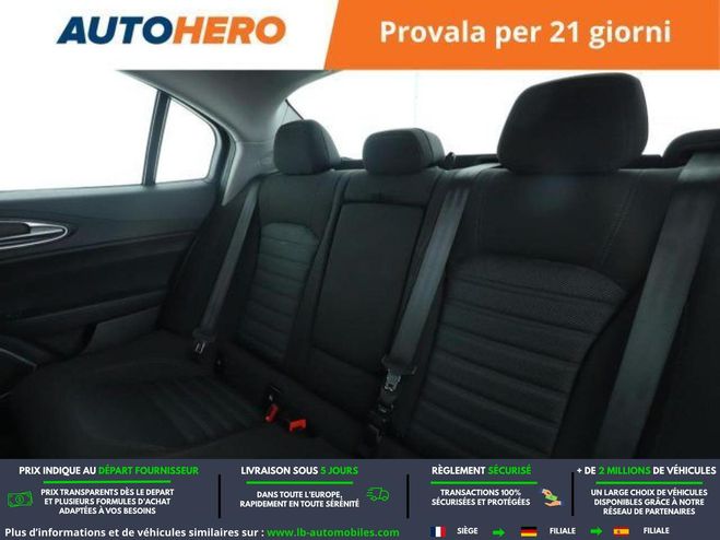 Alfa romeo Giulia 2.2 160 ch BVA Noir M�tallique de 2021