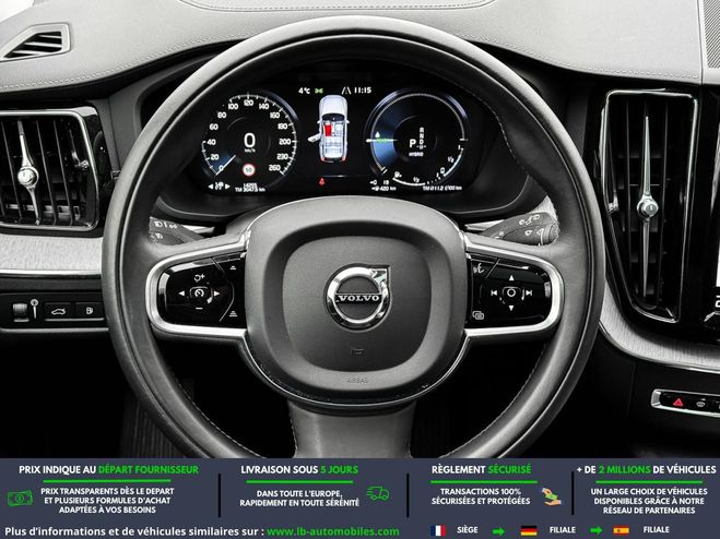 Volvo XC60 T8 AWD 303 ch + 87 ch BVA Noir M�tallis�e de 2021