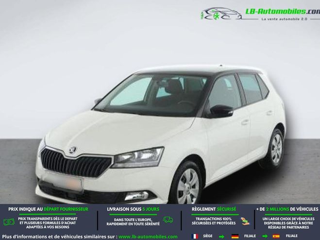 Skoda Fabia 1.0 MPI 75 ch BVM Blanc M�tallique de 2018