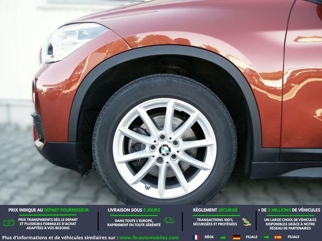 BMW X1 sDrive 18i 140 ch BVA Orange M�tallique de 2019