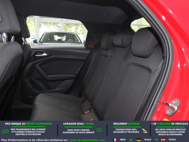 Audi A1 30 TFSI 116 ch BVA Rouge Peinture m�tallis�e de 2019