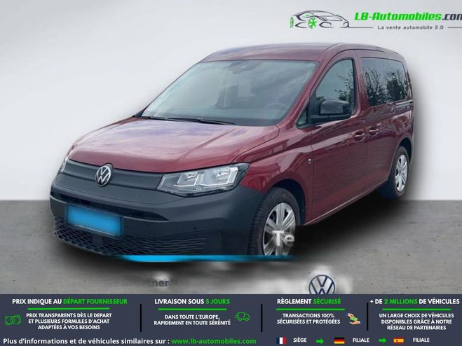 Volkswagen Caddy 2.0 TDI 122 BVM Rouge M�tallique de 2021
