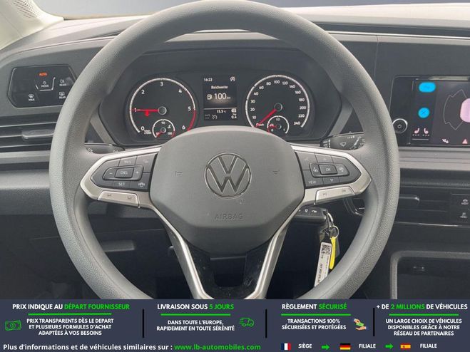 Volkswagen Caddy 2.0 TDI 122 BVM Rouge M�tallique de 2021
