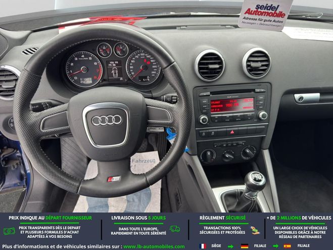 Audi A3 1.2 TFSI 105 BVM Bleu M�tallique de 2012