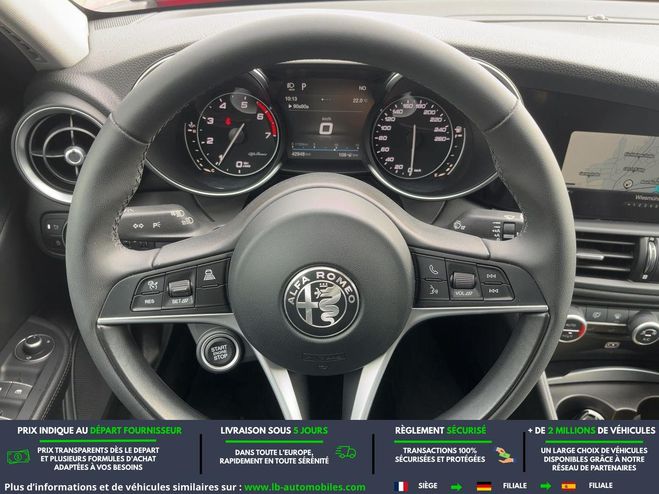 Alfa romeo Giulia 2.0 TB 200 ch BVA Rouge de 2020