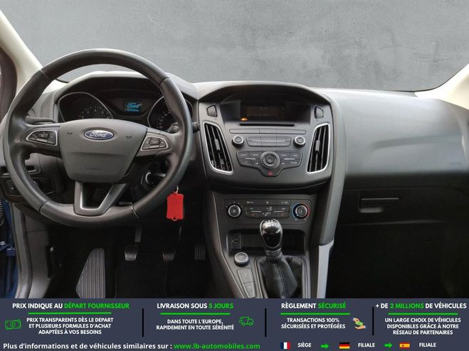 Ford Focus 1.0 EcoBoost 100 BVM Bleu de 2018
